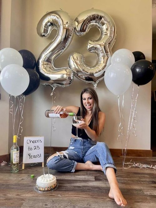 40 Inch Silver Number Balloon - Happy Birthday Decoration for Kids & Adults | Perfect for Weddings & Anniversaries