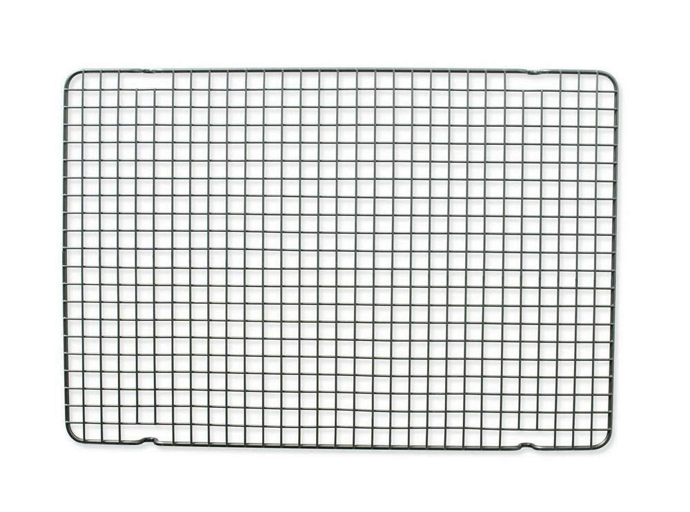 Nordic Ware 43343 Oven Safe Nonstick Baking & Cooling Grid (1/2 Sheet), One Size, Steel