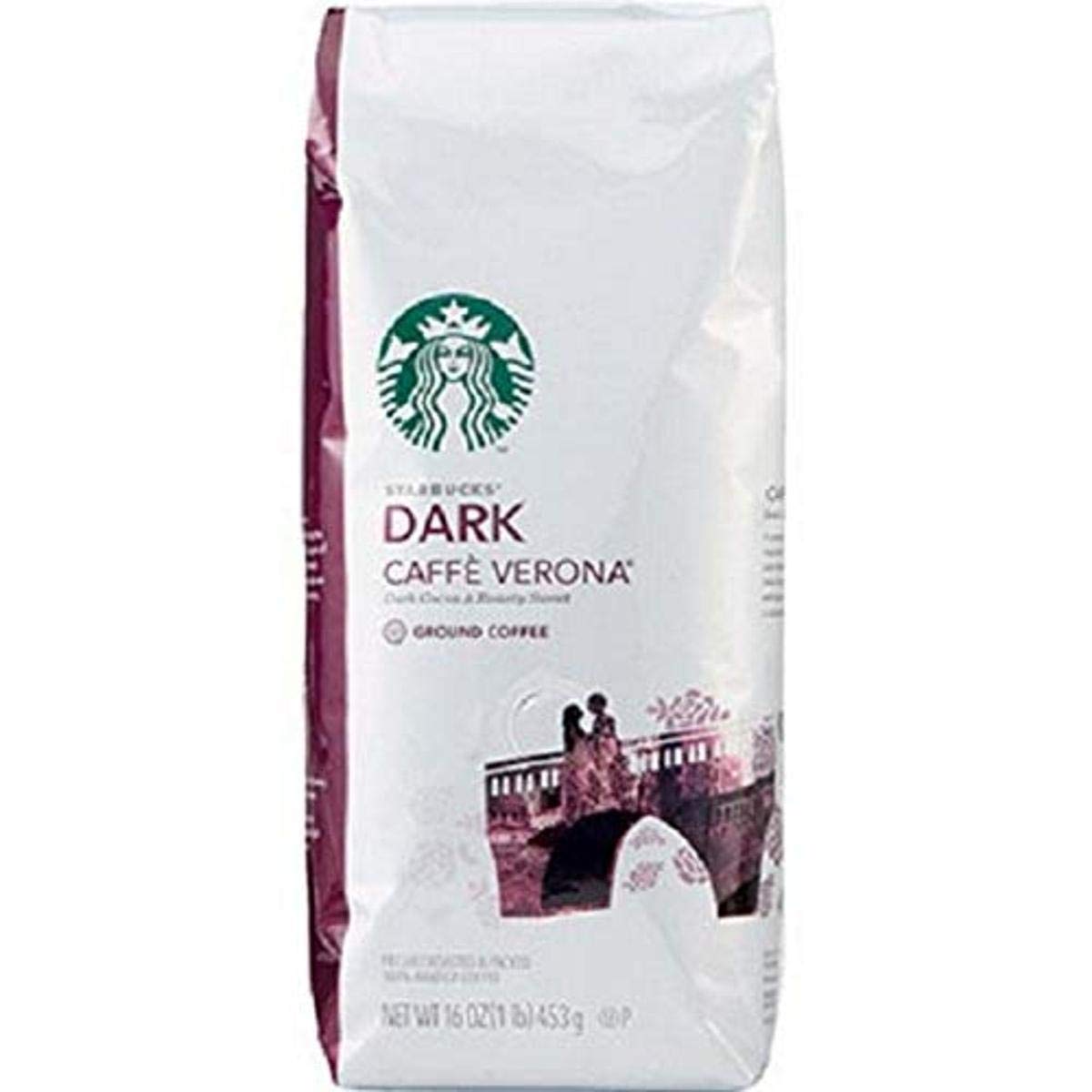 Starbucks Ground Coffee - Caffè Verona Blend | Rich Flavor, 32 Ounce (Pack of 2)