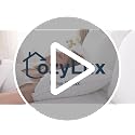 CozyLux Standard Size Bed Pillows Set of 4 - 18x26 Inches, Medium Support