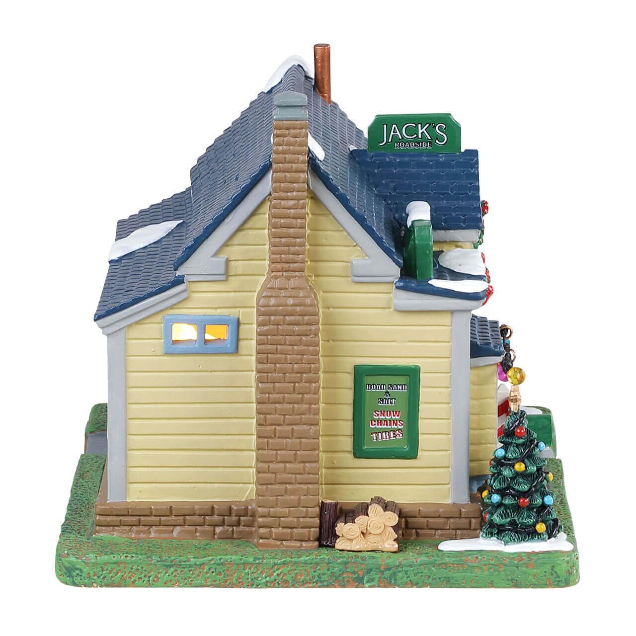 Lemax Village Collection Roadside Assistance Headquarter 85335