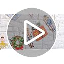 Nutcracker Ballet Banner set (2 pcs) Christmas Party Decorations