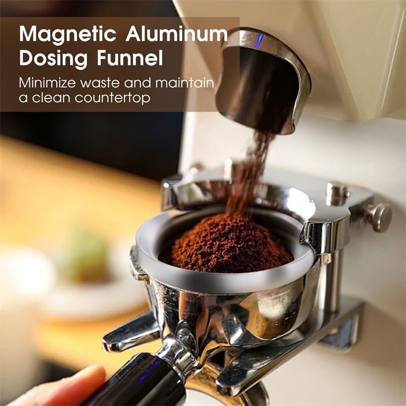 54mm Espresso Accessory Kit with Tamper WDT and Dosing Funnel - Fits Breville