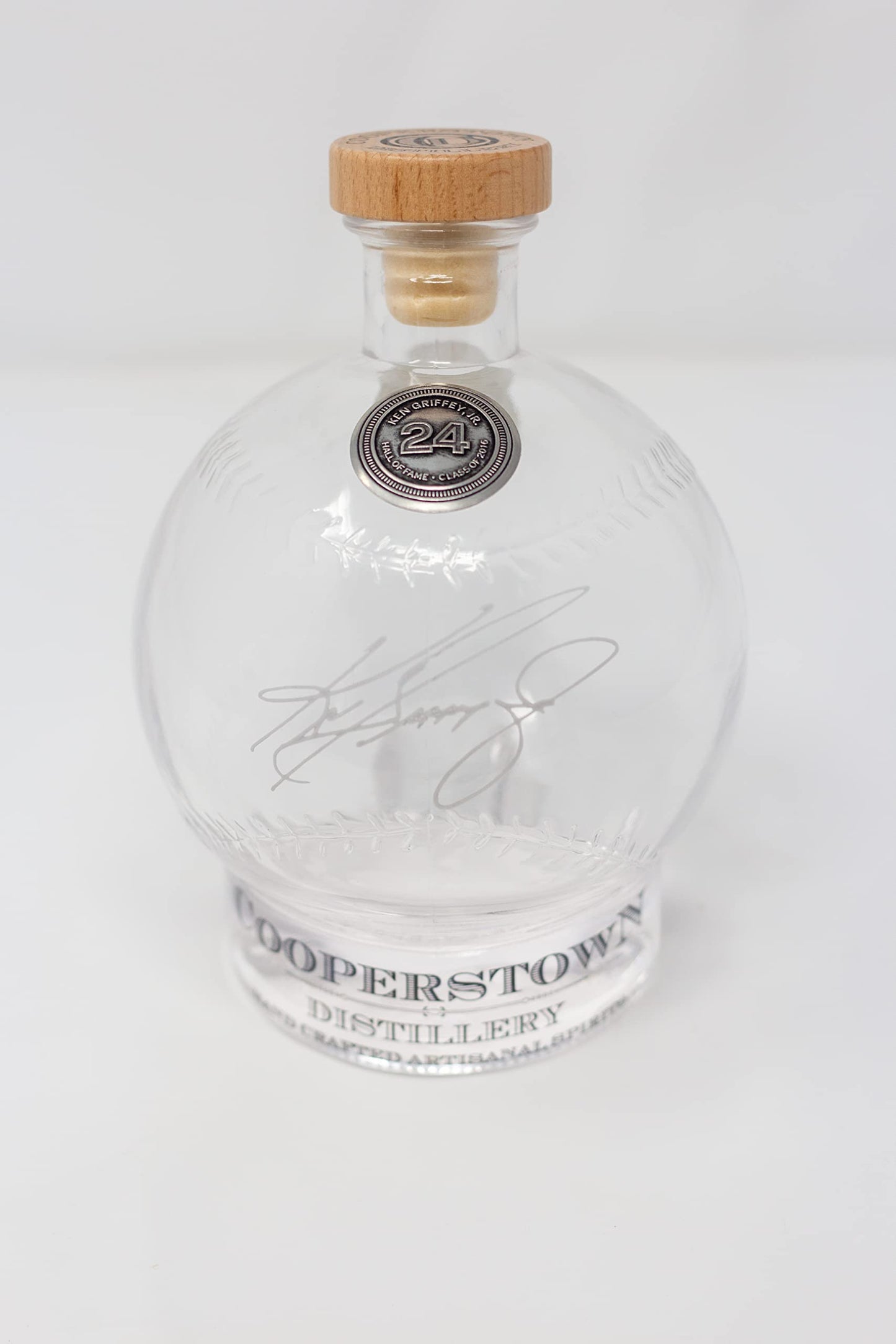 Cooperstown Distillery Baseball HOF Ken Griffey Jr. Signature Decanter