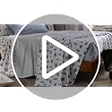 Eddie Bauer Queen Sheet Set with Fitted Sheet & Pillowcases – Deer Hollow