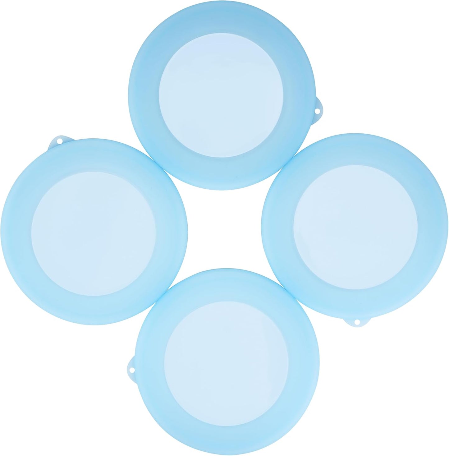 Skiennix 4 Pack Silicone Lids - Microwave & Dishwasher Safe for Corelle Vitrelle 28-Oz Bowls