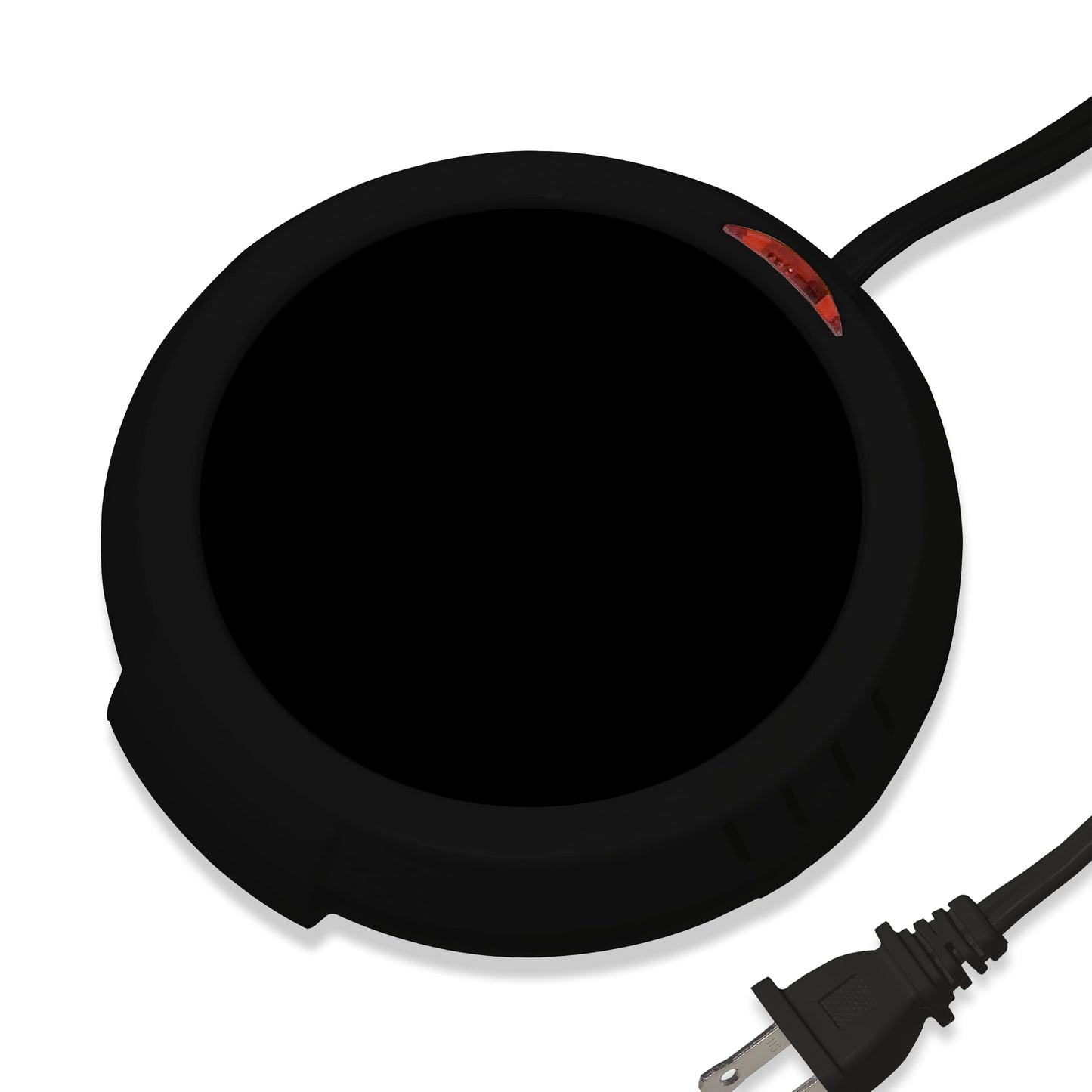 Durable Heavy Portable Large Warmer Safe Plate for Candle Jar & Mug Warmer, Space Black Pack