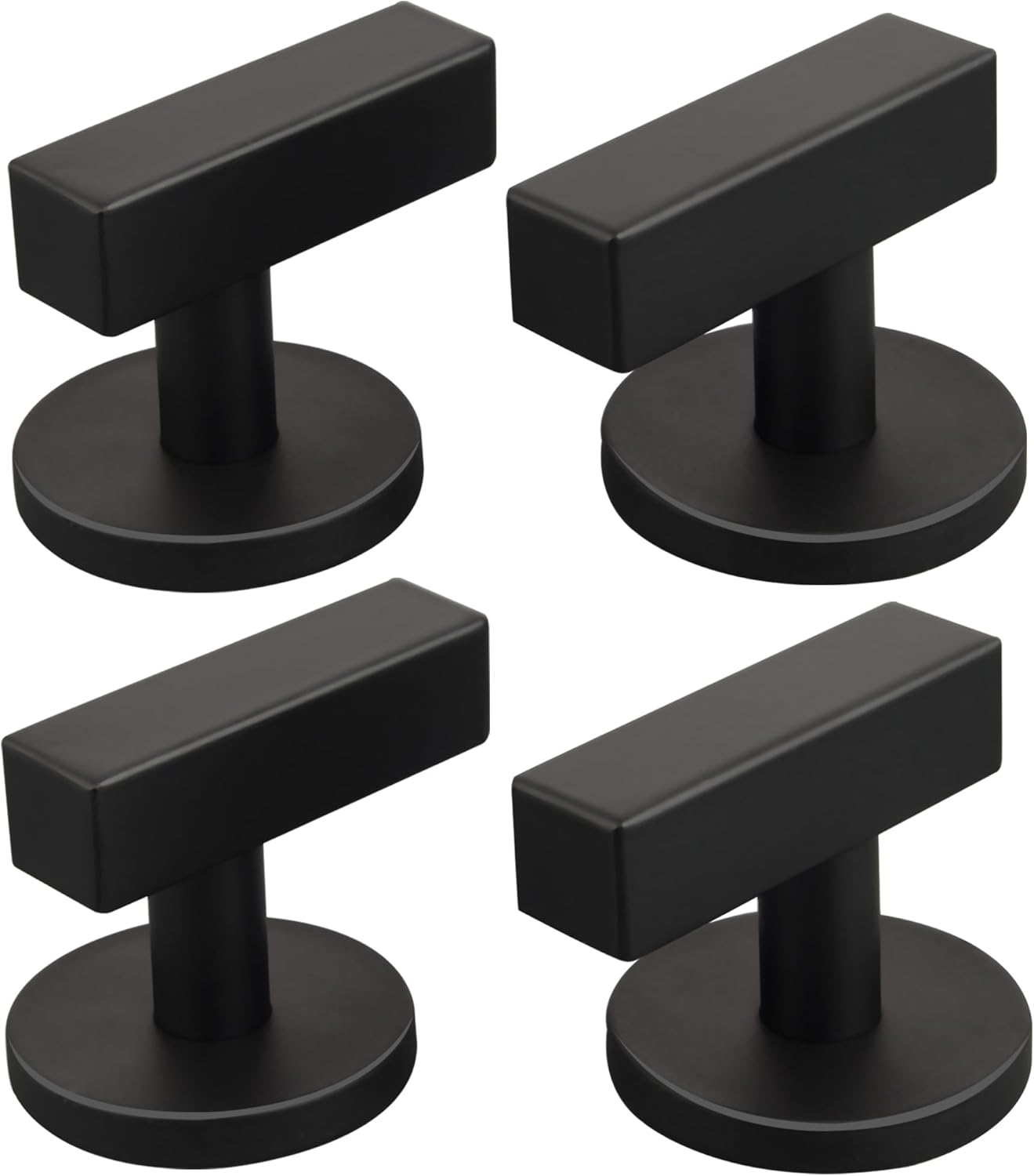 ULIBERMAGNET Heavy Duty Magnetic Double Hooks - Sturdy Coat Hangers | 2 Pack in Brushed Nickel