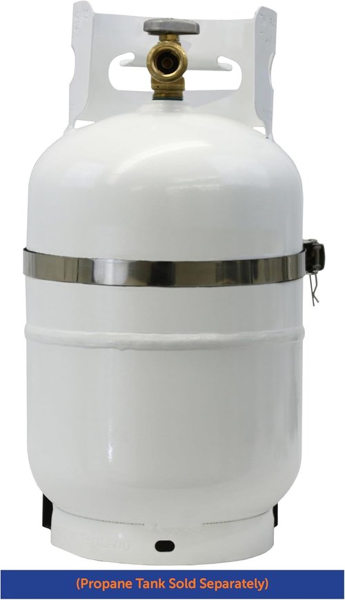 Flame King T-Racks® 10LB Propane Tank Mounting Bracket - Secure Fit for RVs, Trailers & Jeeps