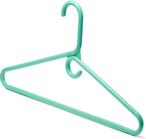 DEILSY™ Heavy Duty Aqua Hangers - Strong Plastic Clothes Hangers for Shirts, Jackets, & Pants | Pack of 10