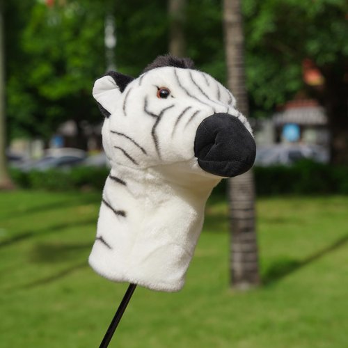 Driver Headcover, Funny Golf Club Covers Soft Plush Animal Golf Head Covers, Creative Golf Headcover Fits Standard 460cc Driver Head