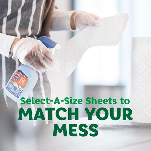 Bounty Select-A-Size Paper Towels - 2-Ply, 110 Sheets Per Roll | Super Absorbent & Durable