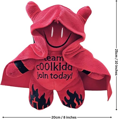 Forsaken Coolkidd Plushie - Soft Gaming Doll for Collectors | 25cm Display Decor for Gamers