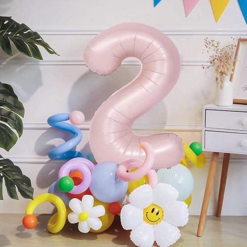 40-Inch Pink Number 3 Balloon by [Brand Name] - Perfect for 3rd Birthday Party Decorations