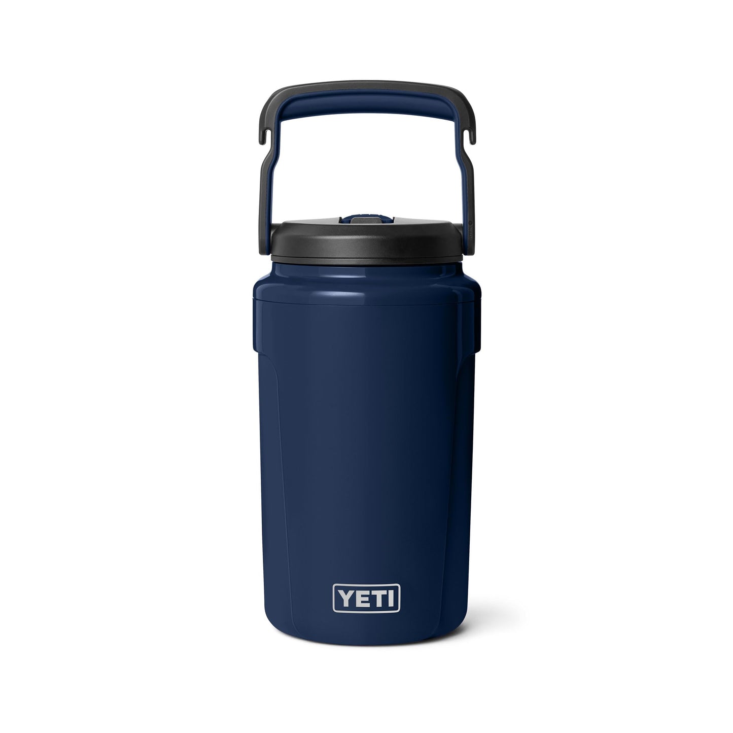 YETI Silo Half Gallon Insulated Straw Cap Water Jug – Leakproof, Lightweight Sports Bottle with Fence Hook Handle – Keeps Drinks Ice-Cold – Ideal for Gym, Sports & Tournaments, Navy
