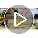 Prasky Black 1200W Handheld Immersion Blender 20 Speeds, 5-in-1 Kitchen Mixer
