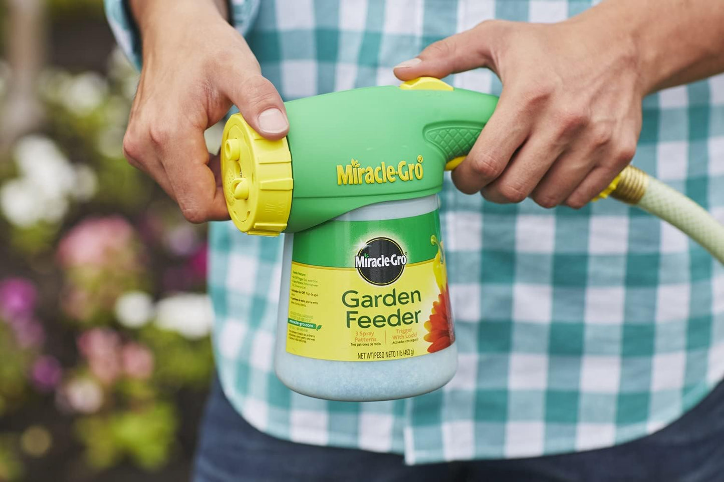 Miracle-Gro Garden Feeder - Water Soluble All-Purpose Plant Food | 1 lb. (2-Pack) for Lush Gardens