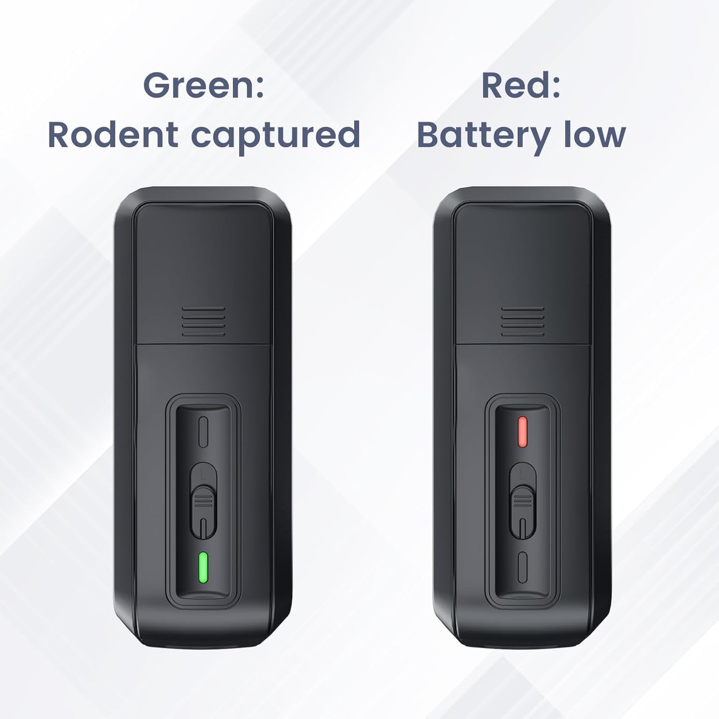 Owltra OW-2 Indoor Electric Mouse Trap - Instant Kill Rodent Zapper with Pet Safe Trigger | 2 Pack, Black
