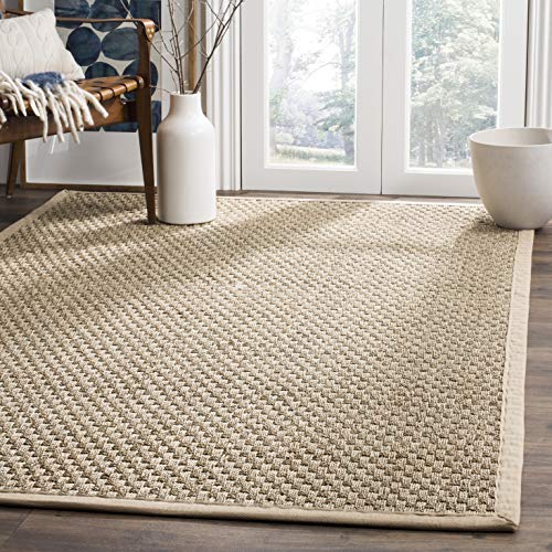 Safavieh 4x6 Natural Fiber Seagrass Area Rug - Textured Beige, Rectangular