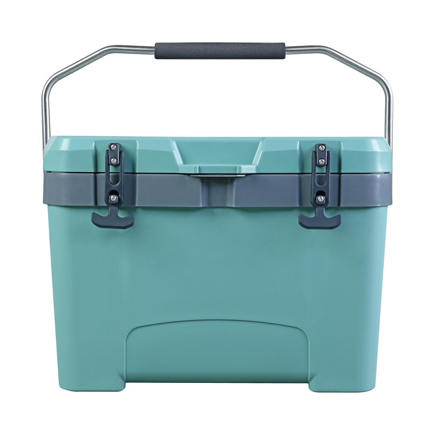 YELLOW JACKET 27 Quart Ice Cooler, Portable Ice Chest Hard Cooler Box with Retention Insulation and Heavy Duty Handle for Camping, Picnic, Beach, Drink, Beverage, Fishing,Blue