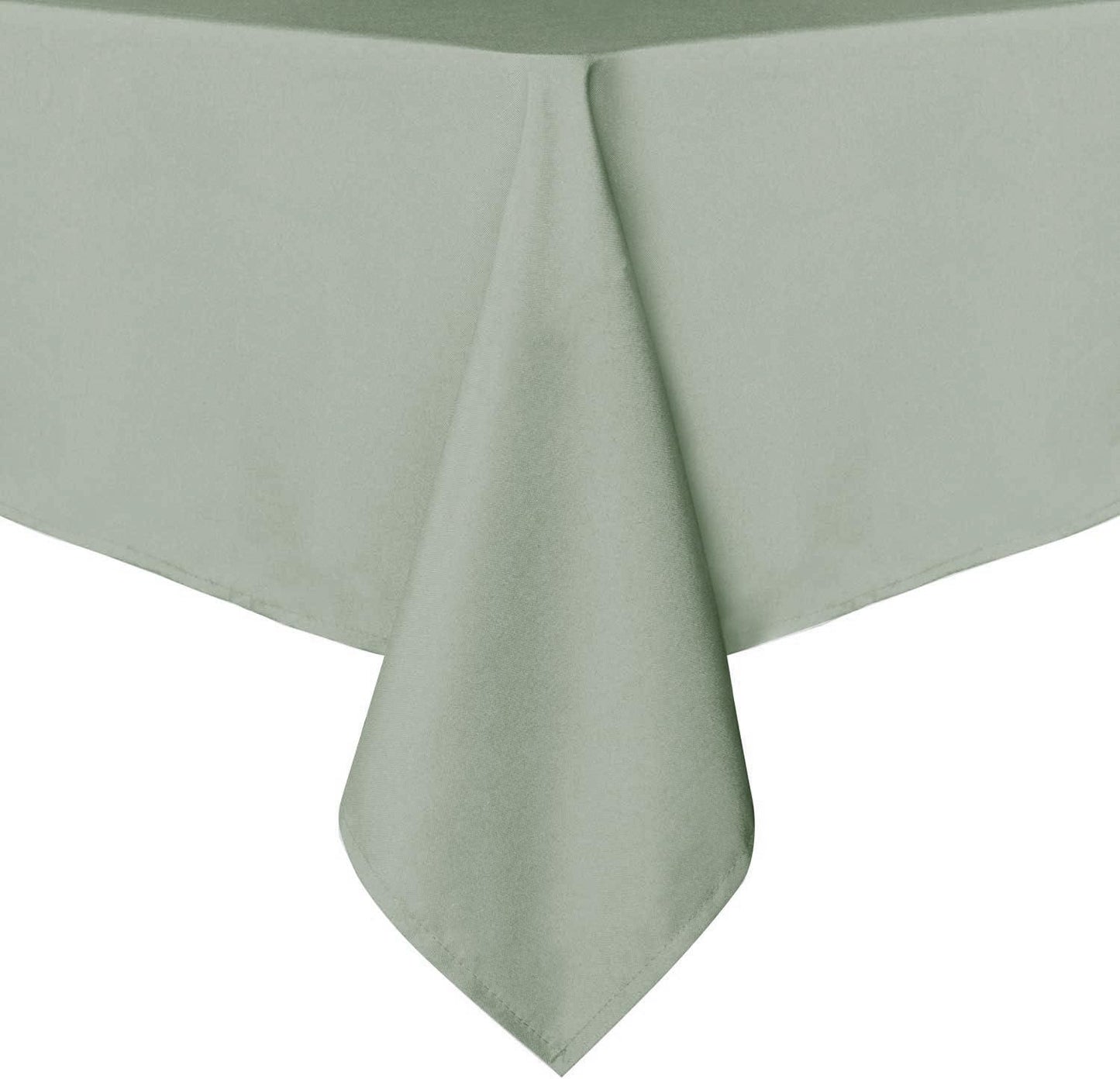 sancua Rectangle Tablecloth - 60 x 102 Inch - Stain and Wrinkle Resistant Washable Polyester Table Cloth, Decorative Fabric Table Cover for Dining Tables, Buffet Parties and Camping, Sage Green