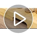 Walnut Bamboo Noodle Board Stove Cover - 30"L x 22"W Kitchen Counter Extension