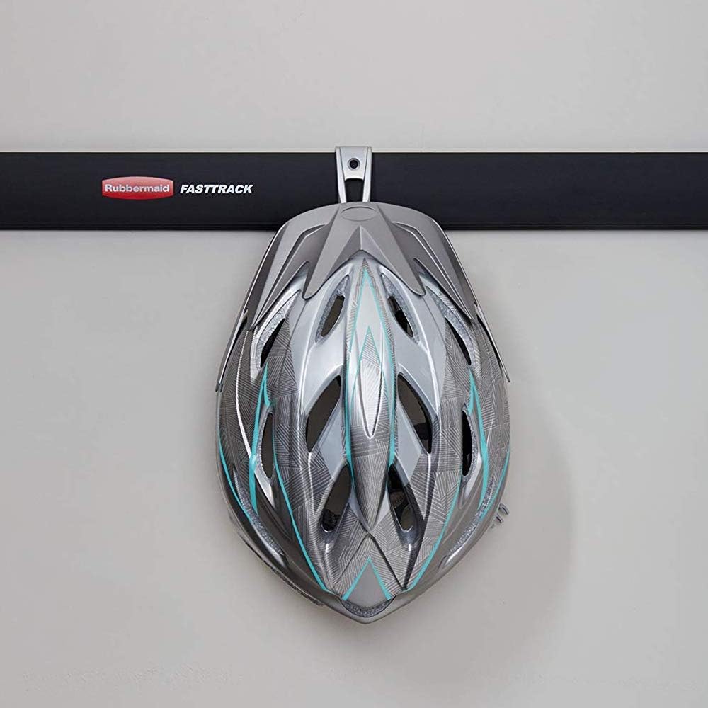 Rubbermaid Universal Garage Hook Organizers - Durable Metallic Design | 2-Pack for Efficient Storage