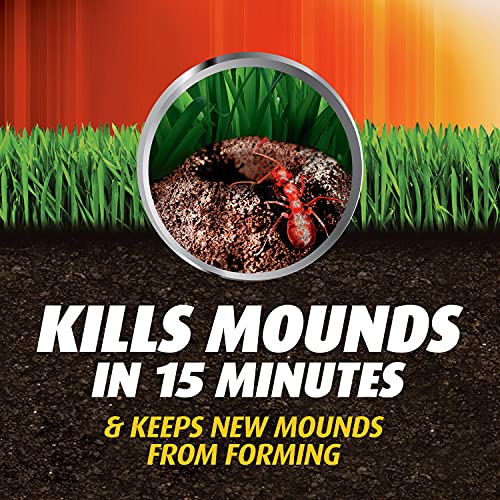 Ortho Fire Ant Killer Broadcast Granules 11.5 lb - Kills Mounds in 15 Min, 6-Month Lawn Protection