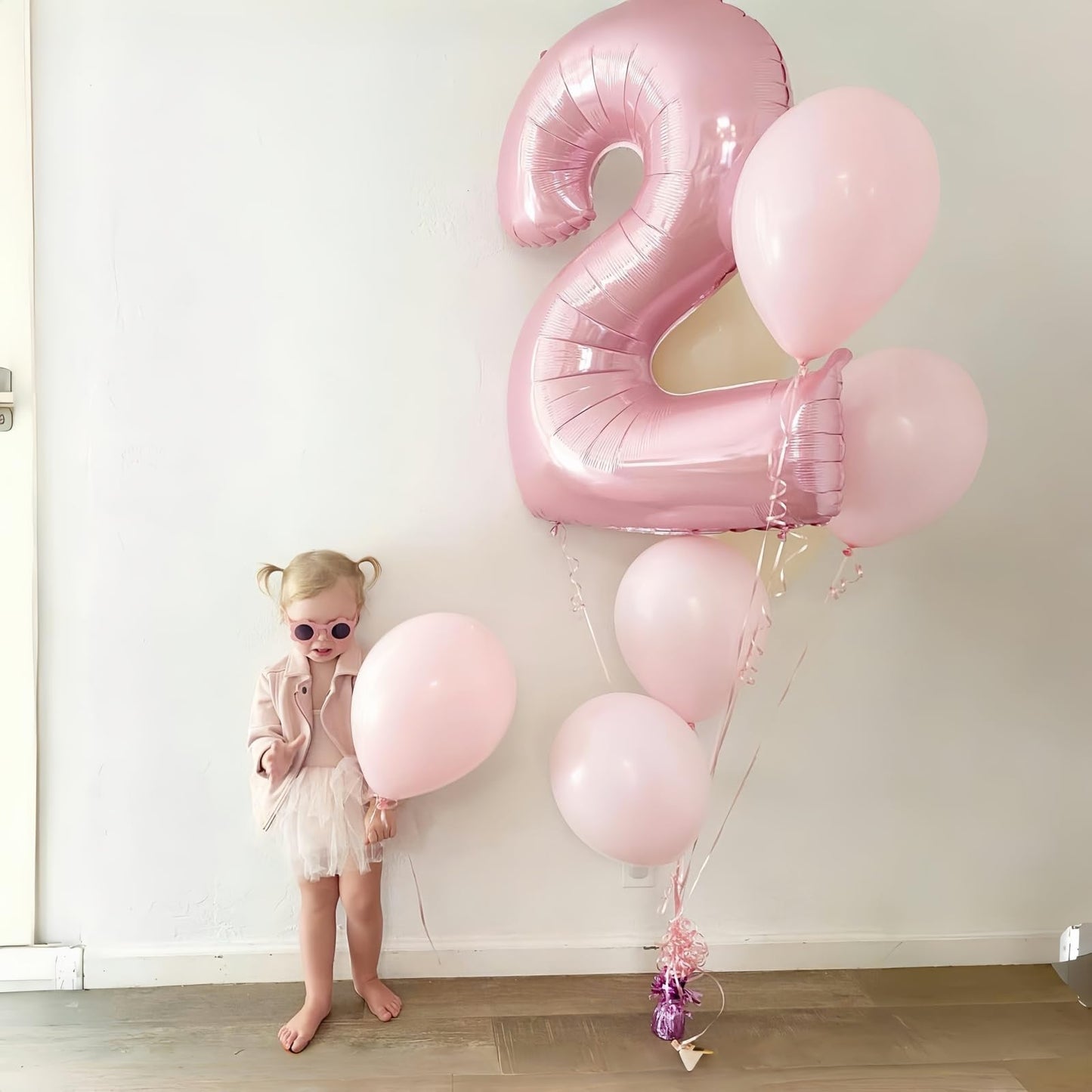 40" Balloon Letter A Pastel Pink, Large Foil Pink Letter Balloons Set A - Z for Girls, Light Pink A Helium Balloons for Women Birthday Anniversary Graduation New Year Party Decoration Supplies