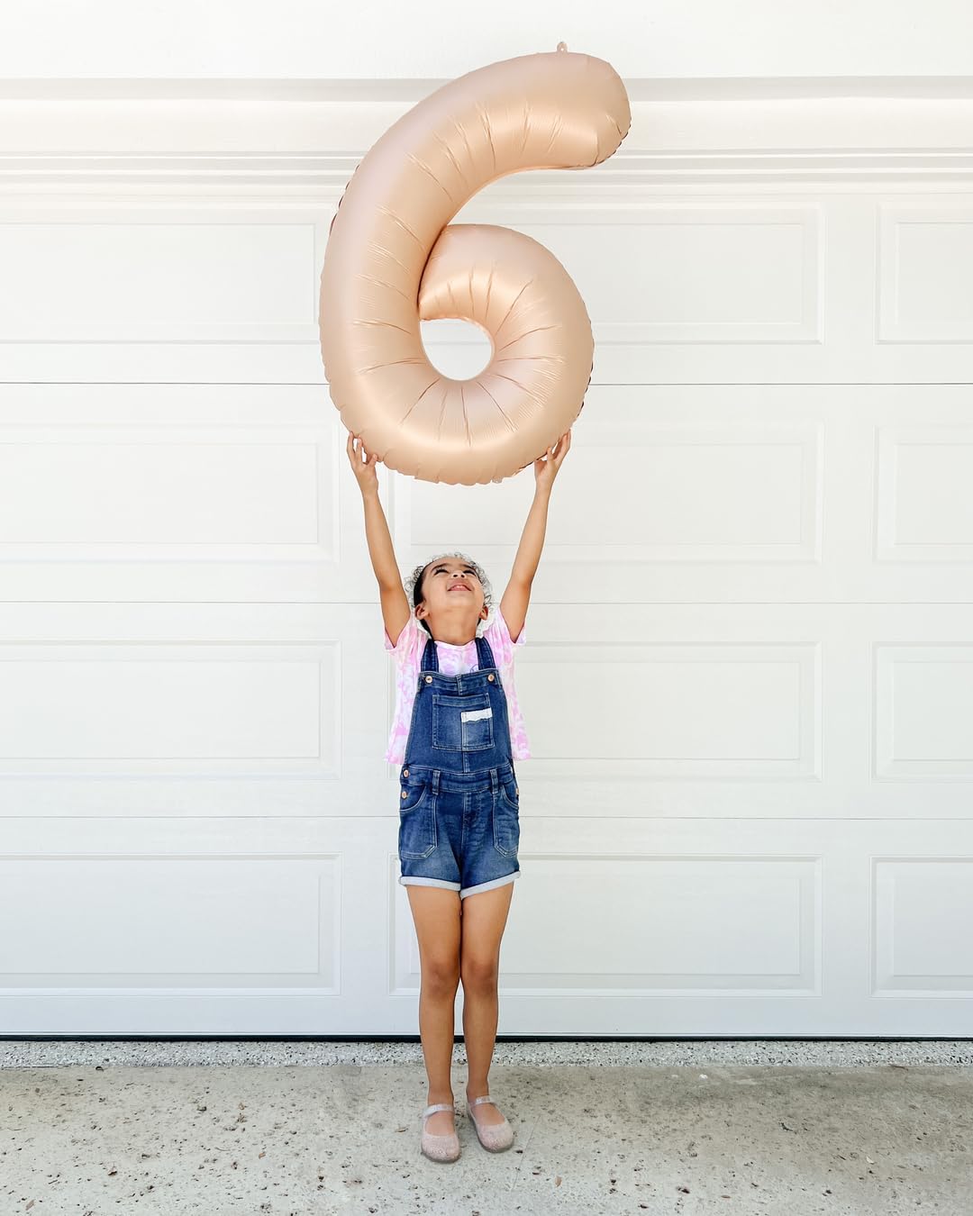 Light Brown Number Balloon - 40 Inch Tan 0 Balloon | Beige Birthday Decorations & Party Supplies