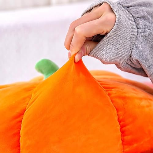 Sea Turtle Plushie Toy, 20" Pumpkin Sea Tortoise Cuddly Stuffed Soft Pillow Marine Animals Hugging Pillows Plush Toys Doll Birthday Christmas Day Pillow Gifts for Kids & Girlfriend(Orange)