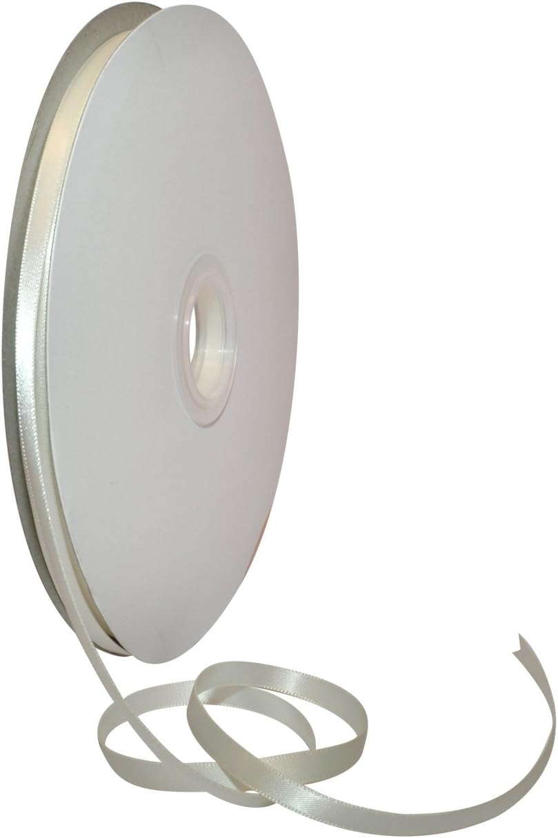 Rosy Mauve Double Face Satin Ribbon 3/8" x 100 YD - Perfect for Gift Wrapping, Crafts & Weddings