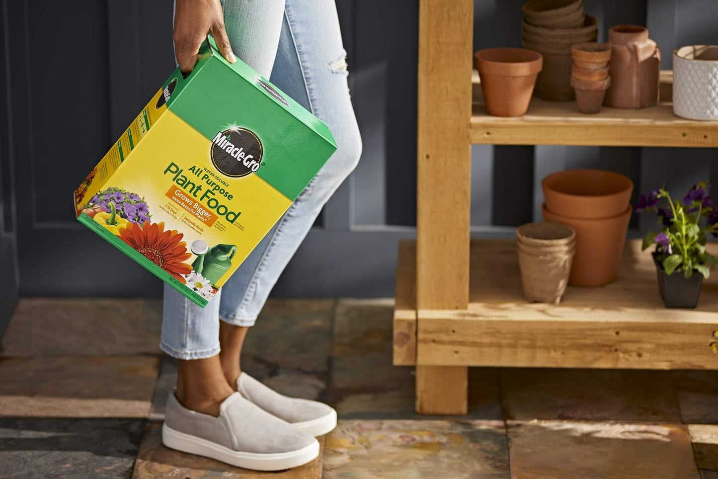 Miracle-Gro Water Soluble Plant Food - All-Purpose Fertilizer for Indoor & Outdoor Plants, 10 lbs (4-Pack)