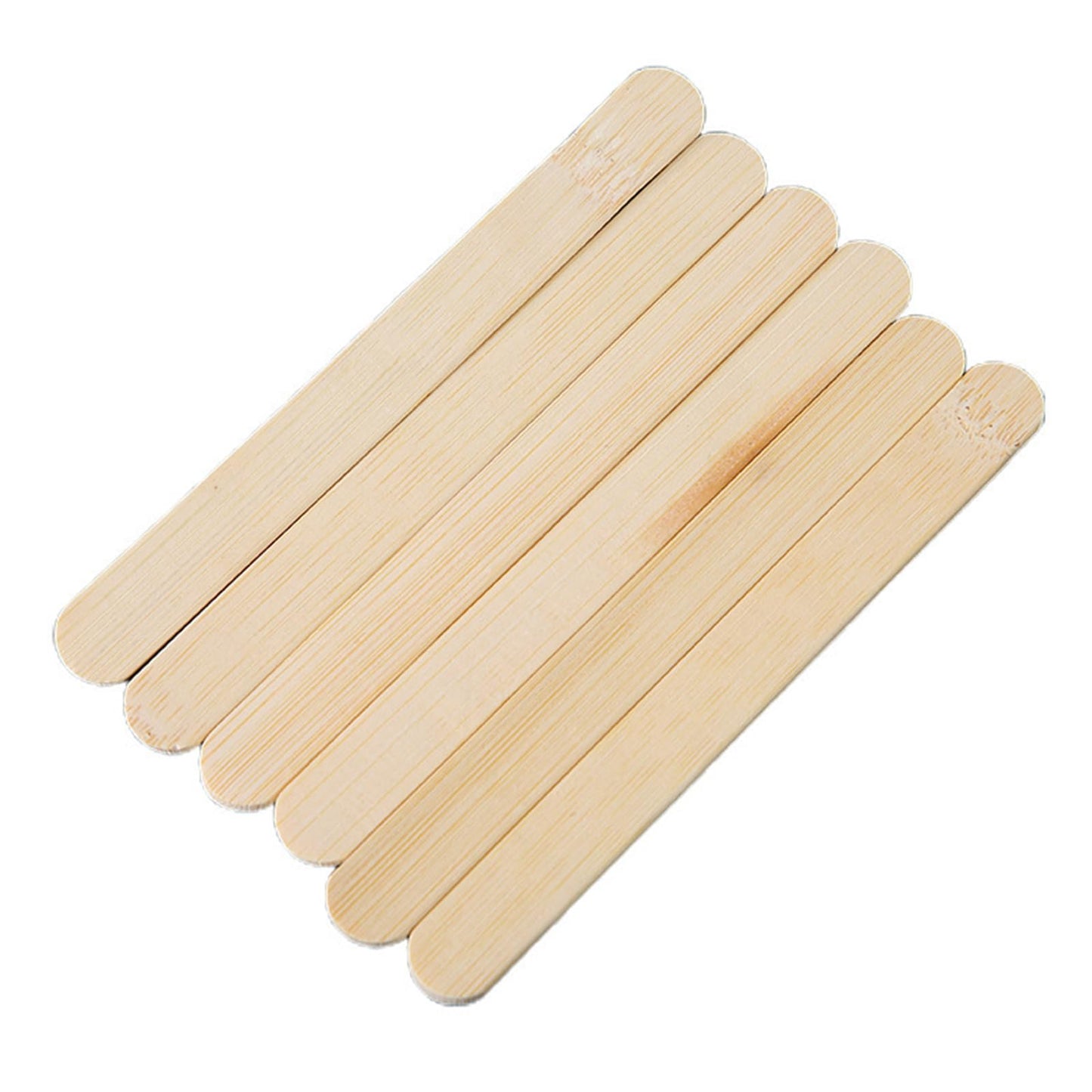 50 Pcs 6 inch Craft Sticks for Ice Cream Sticks,Popsicle,Craft Sticks, Treat Sticks,Ice Pop Sticks,DIY Crafts