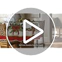 Horaldaily Christmas Tablecloth 60 x 84 Inch Rectangular Poinsettia Red