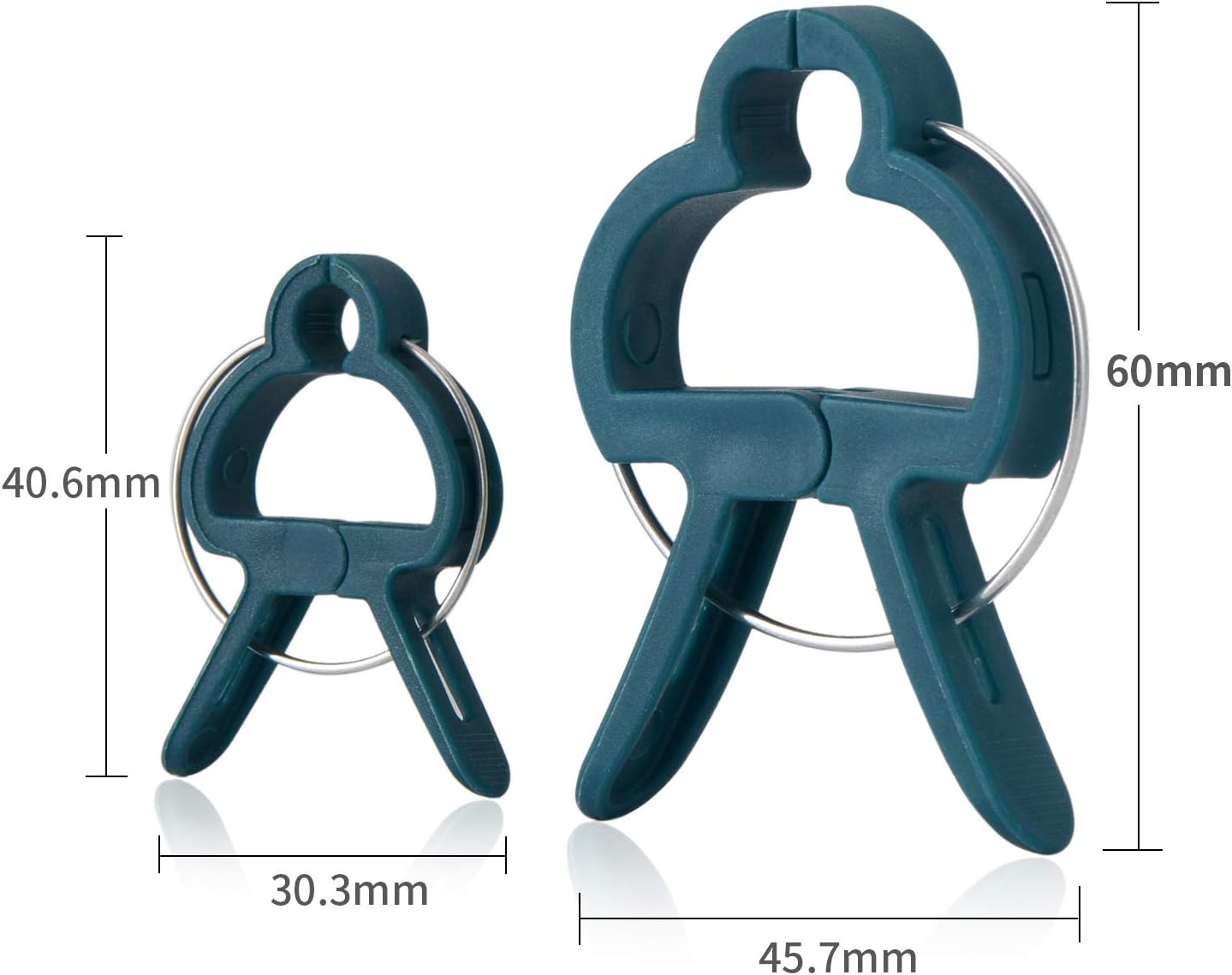 PERSZEN Plant Clips - 60PCS Adjustable Reusable Garden Supports for Flowers, Vines & Vegetables