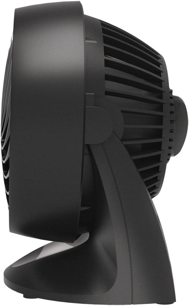 Vornado 133 Air Circulator Fan - Small Room Table Fan with Adjustable Head & 2 Speeds | Black
