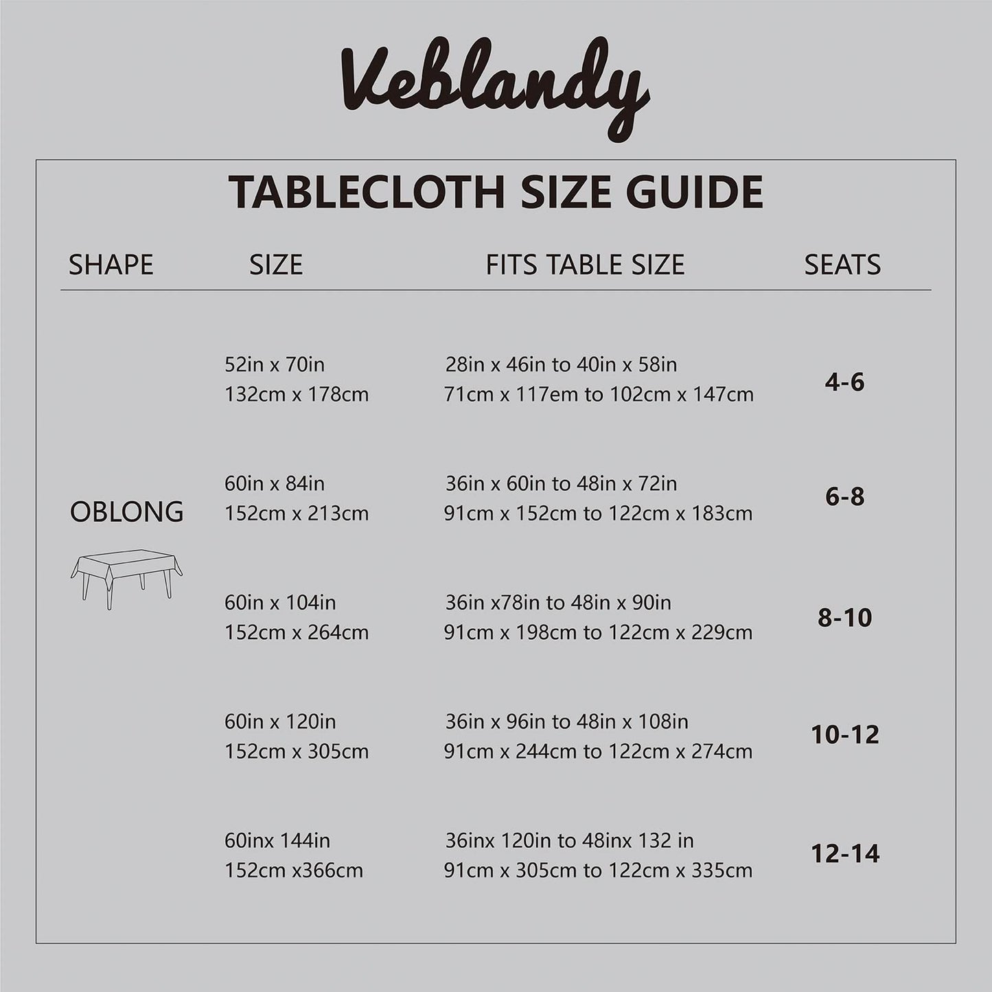 Veblandy Textured Tablecloth Rectangle Waterproof Table Cloth, Washable Table Cover Wrinkle Free Fabric Tabletop Decoration for Kitchen, Dining, Wedding, Parties, 52 x 70 Inch, Ivory