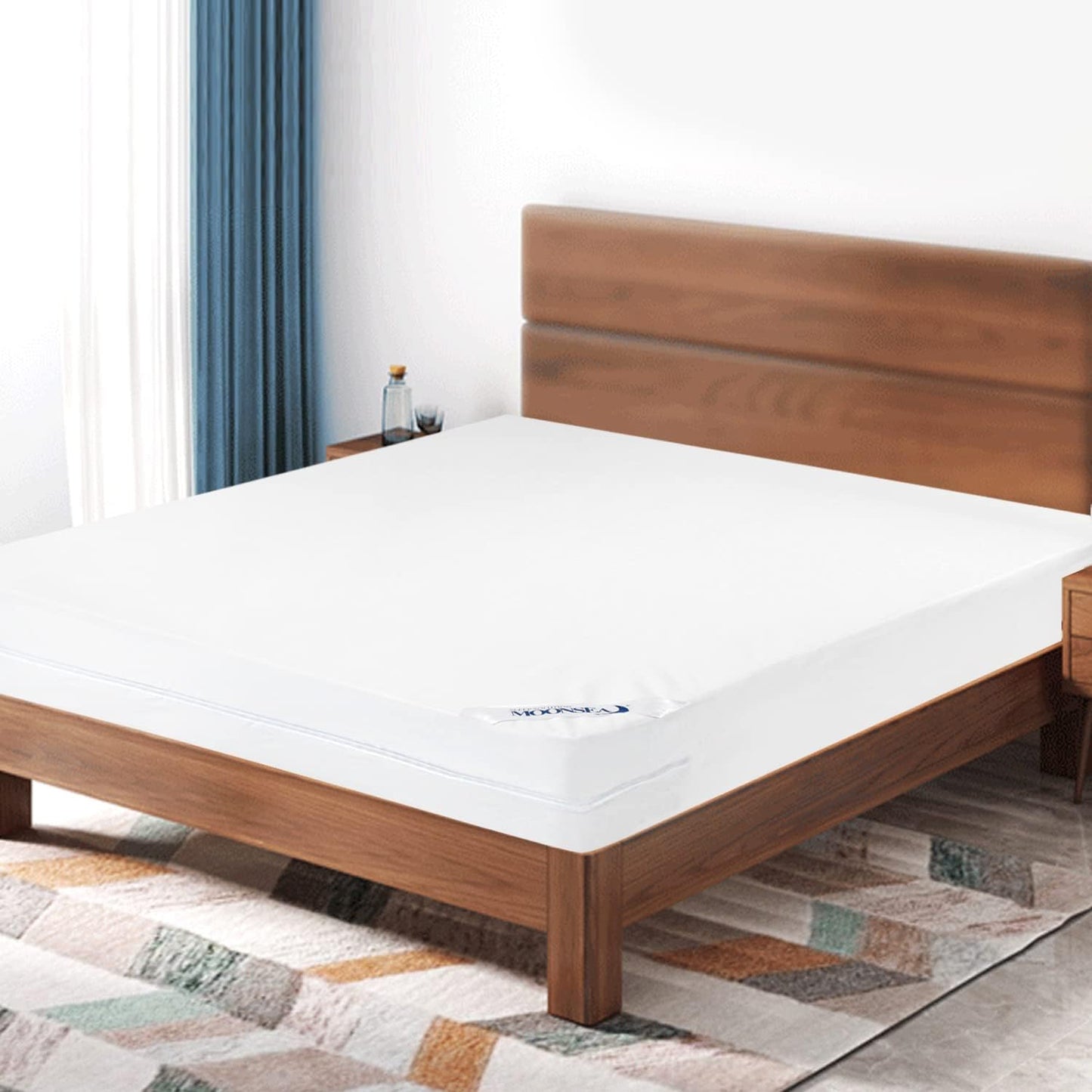 Skiennix Zippered Waterproof Twin XL Mattress Protector - 6-Sided Encasement for Ultimate Protection