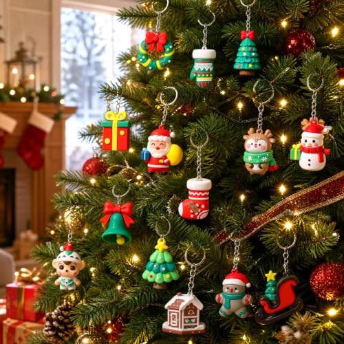 GLEEMPOPS Advent Calendar 2026 – 24 Days of Christmas Mini Figures & Keychains
