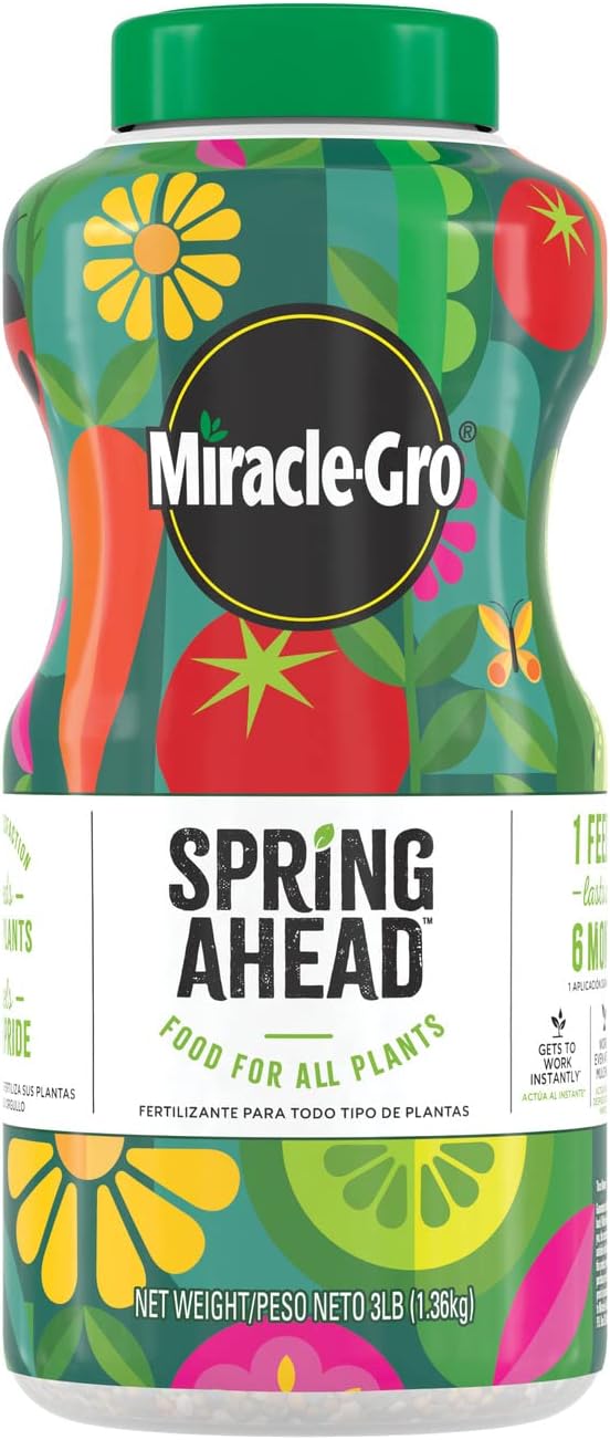 Miracle-Gro Granular Plant Food - All-Purpose Nutrient Boost for Healthy Growth, 3 lbs.