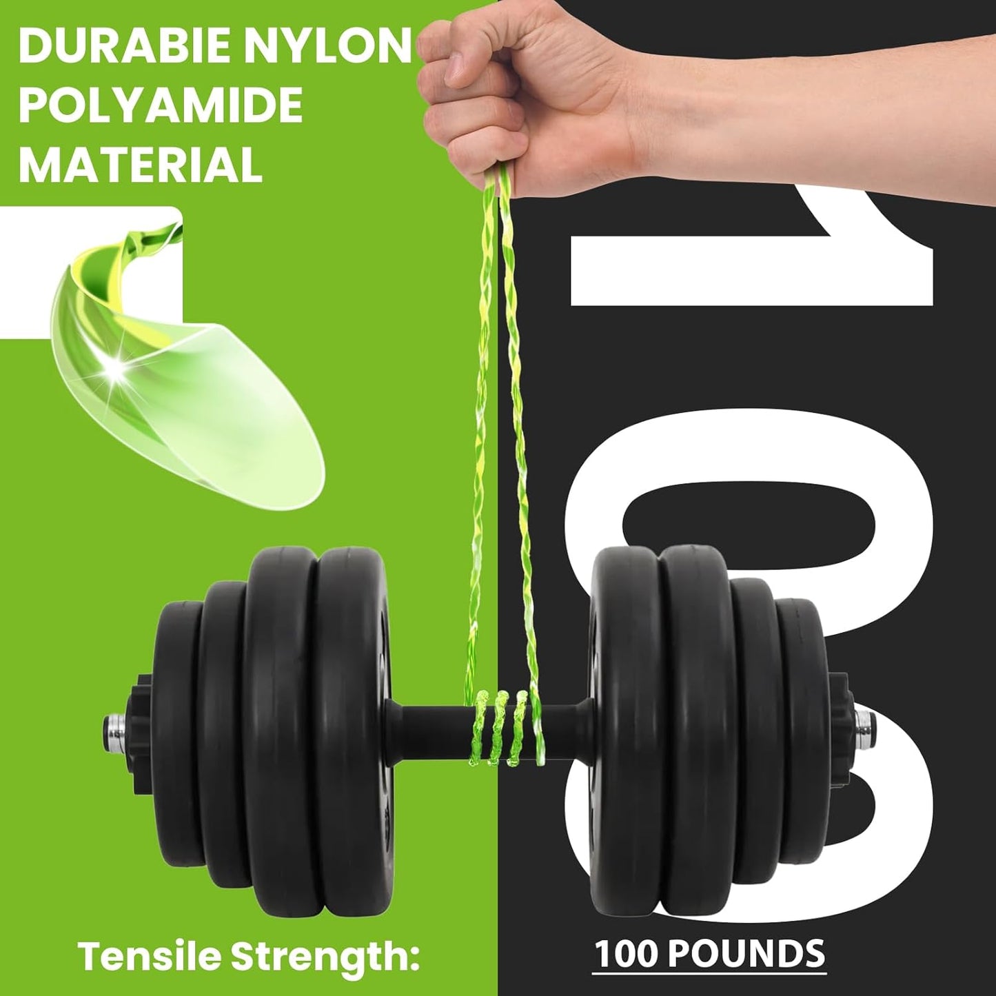 Ryobi Heavy-Duty .065 Trimmer Line - Twisted Weed Wacker String | 1960 Ft, 3 Lb Compatibility