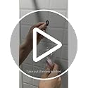 Veken Mainstream Pick 10-Inch Brushed Nickel All Metal Rain Shower Head with Handheld Spray Combo