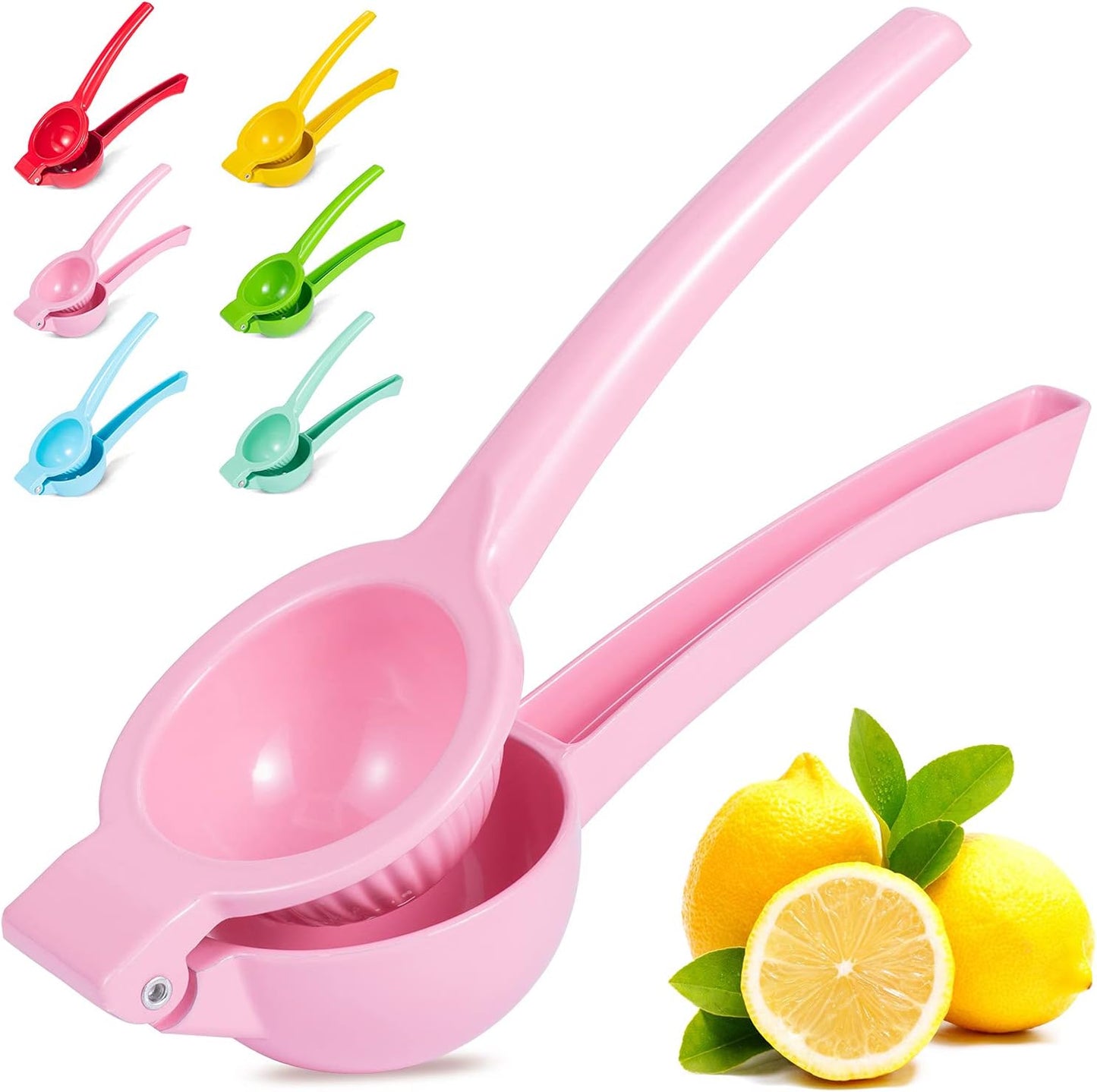 Metal Lemon Squeezer - Premium Manual Citrus Juicer for Fresh Juice | Durable Lime Squeezer