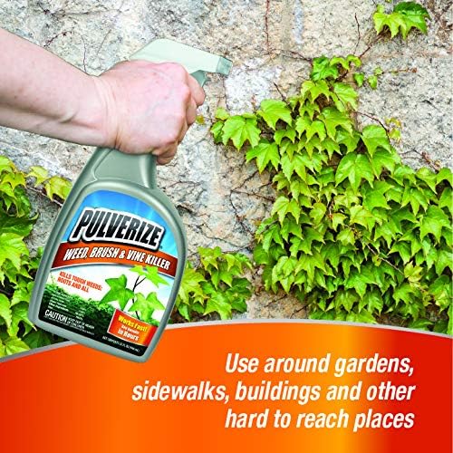 Pulverize Weed Killer - Ready to Use Brush & Vine Formula | Clear 128 oz