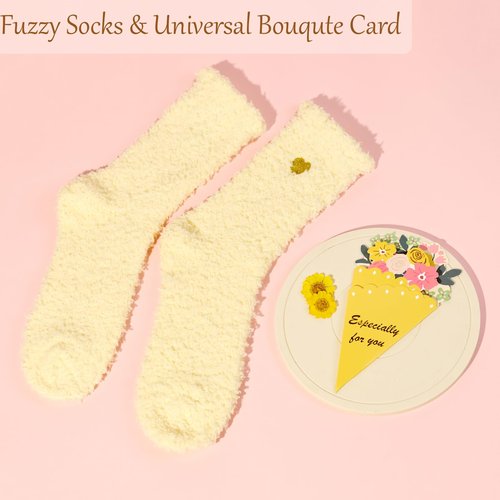 Birthday Gifts for Women Teen Girl, Happy Birthday Gift Box for Her Yellow Daisy Gifts for Women Sister, Daughter, Friends, Girlfriend, Wife, Mom, Coworker Friendship Birthday Gift Basket Care Package