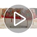 Horaldaily Christmas Tablecloth 60 x 84 Inch Rectangular Wood Pattern Home Decor