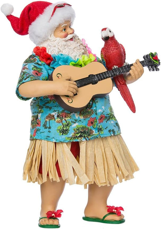 Kurt Adler 11" Fabriche' Beach Santa