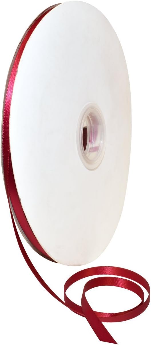 Rosy Mauve Double Face Satin Ribbon 3/8" x 100 YD - Perfect for Gift Wrapping, Crafts & Weddings