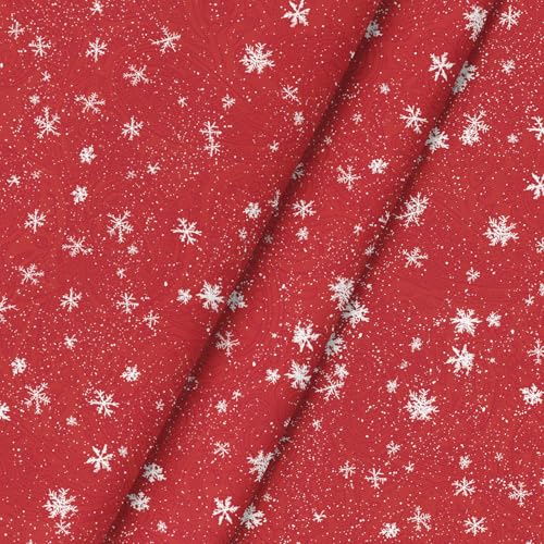 Horaldaily 70-Inch Round Christmas Tablecloth Snowman & Trees Red Winter Decor